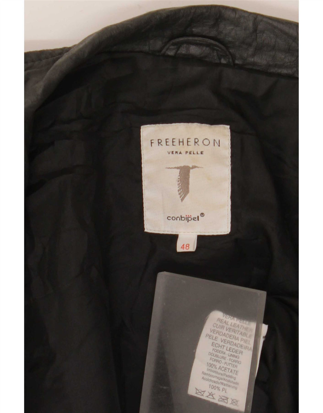 Conbipel ženska kožna jakna Free Heron IT 48 XL crna