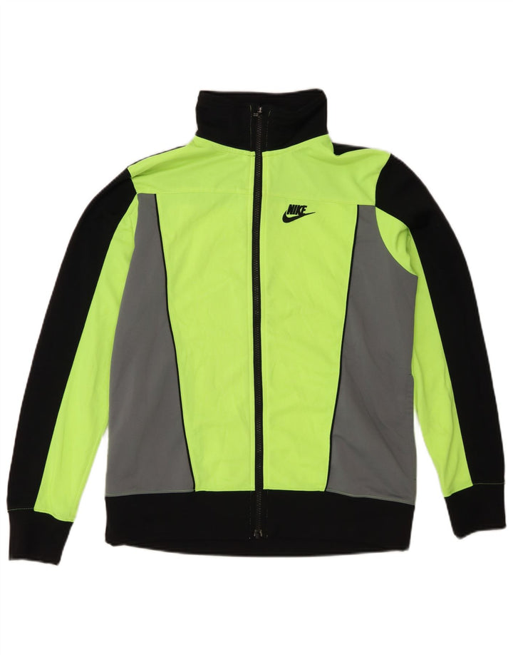 Nike Boys Trenirka Gornja jakna 13-14 godina Green Colourblock Poliester