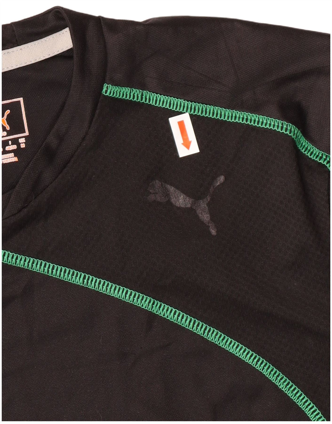 PUMA muška majica kratkih rukava srednji crni poliester