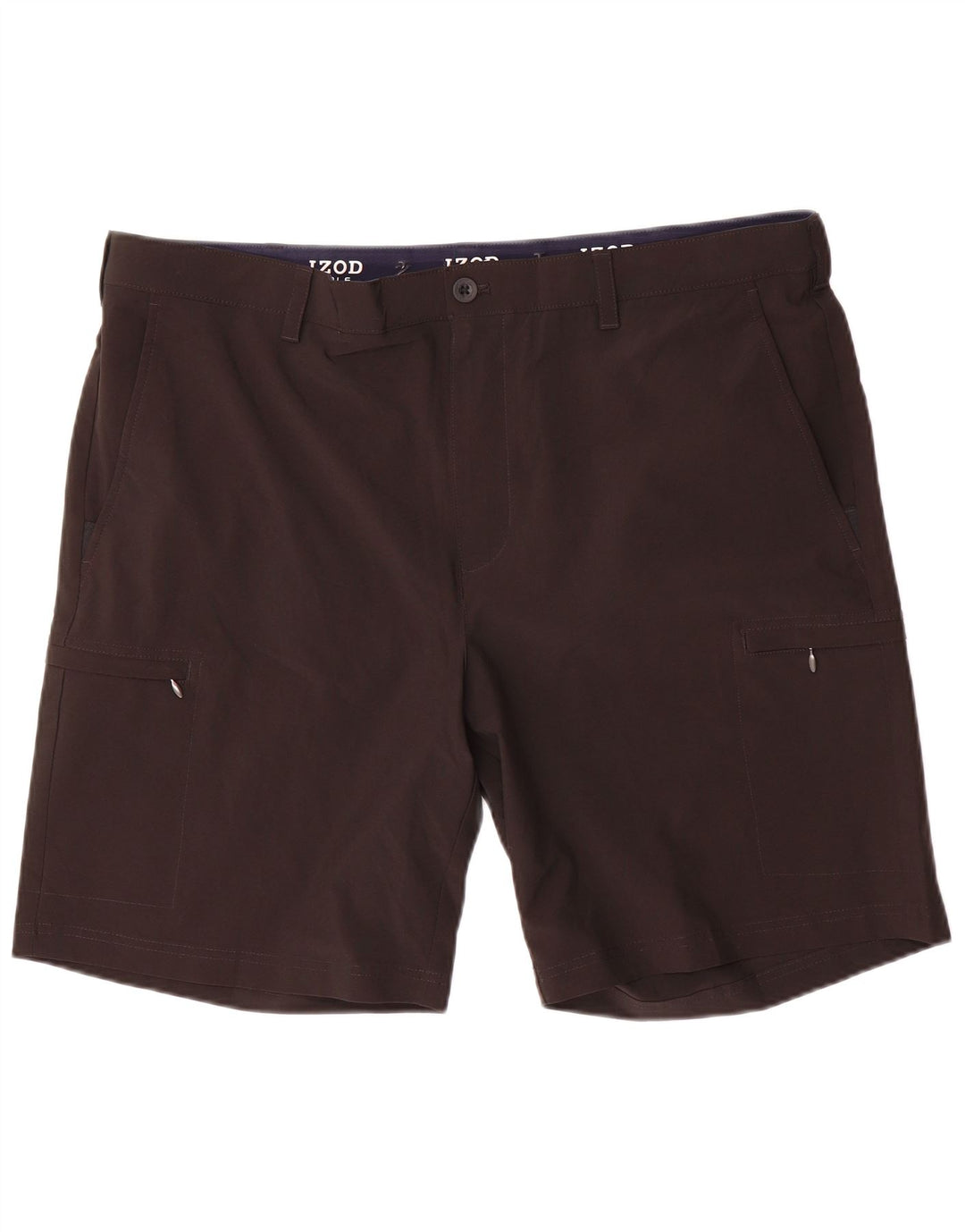 IZOD Muške golf kargo kratke hlače W40 XL crni poliester