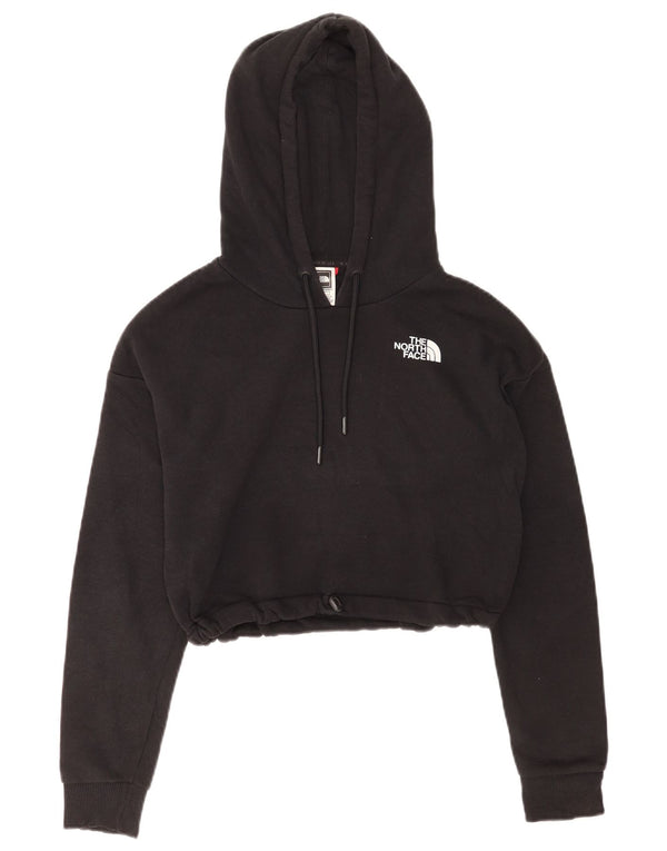 The North Face Ženska majica s kapuljačom s kapuljačom UK 10 Mali crni pamuk