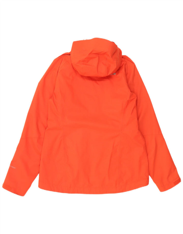 The North Face ženska kišna jakna s kapuljačom UK 14 srednje narančasti poliester