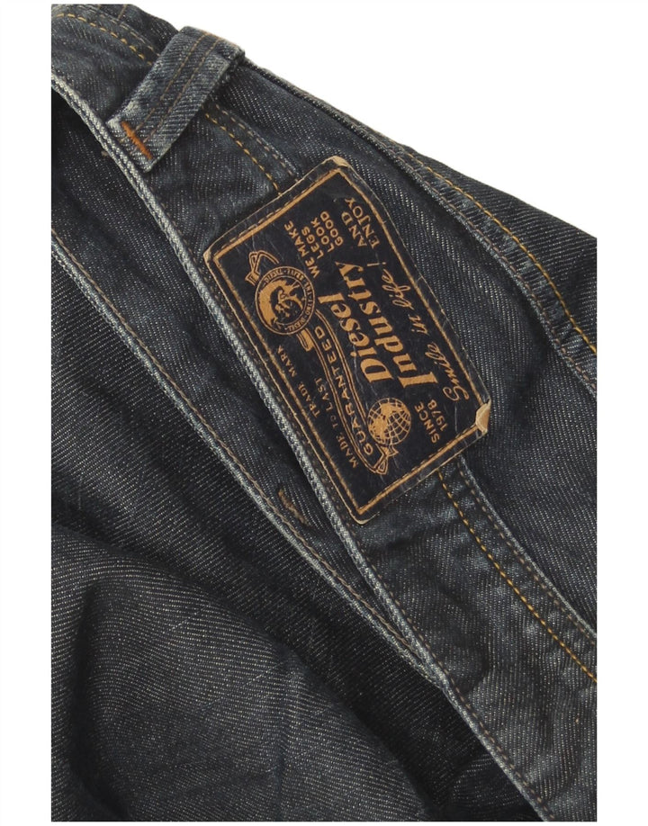 Diesel Mens Larkee Regular Straight Jeans W38 L32 Plavi pamuk