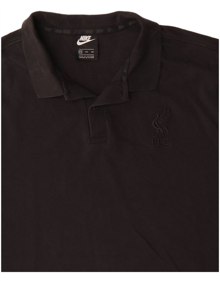 Nike muška polo majica 2XL crni pamuk