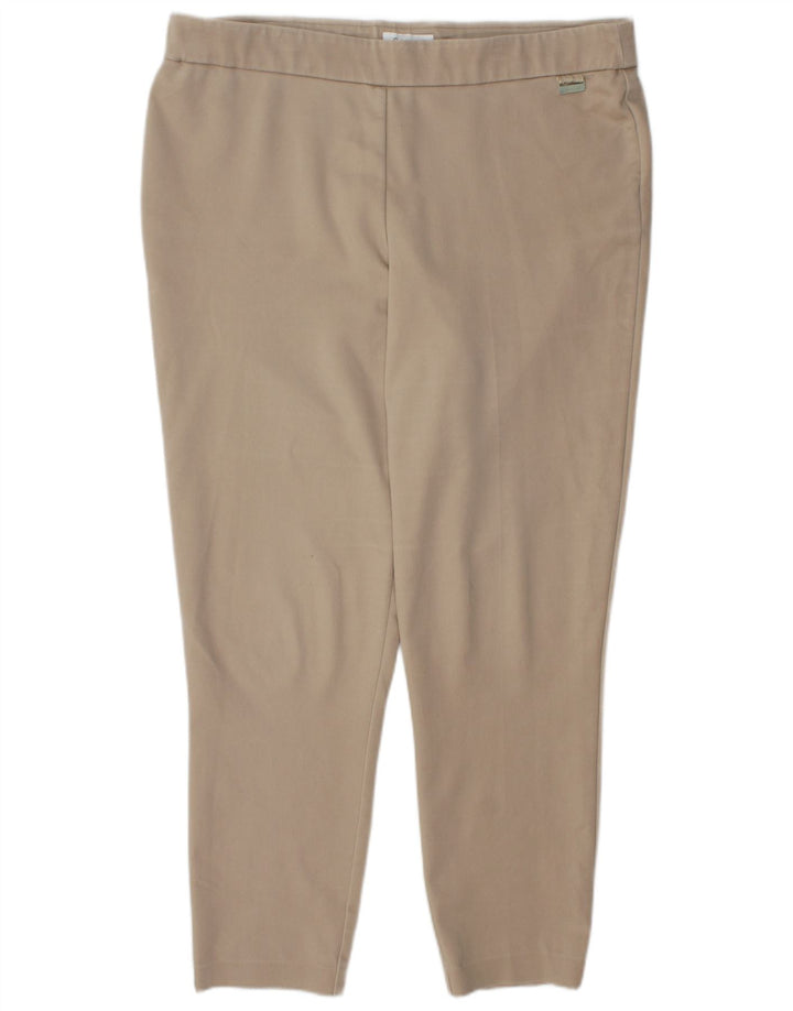 CALVIN KLEIN Ženske tajice XL W36 L28 Bež pamuk