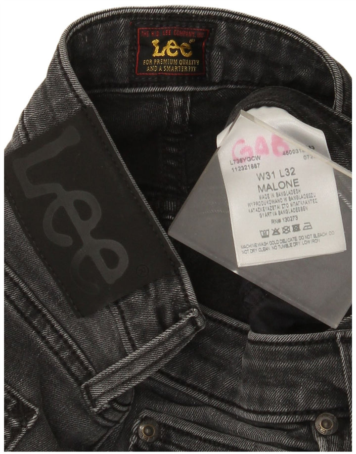 Lee Mens Malone Slim Jeans W31 L27 Sivi pamuk