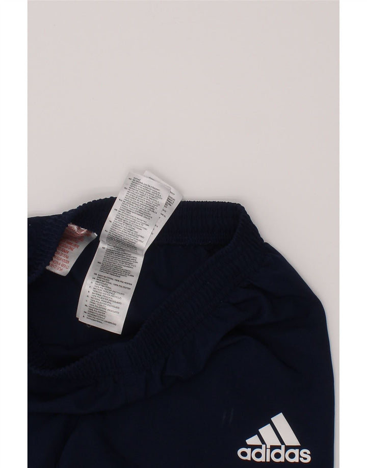 ADIDAS Boys Leinster Rugby Sport Hlače 5-6 godina tamnoplavi poliester