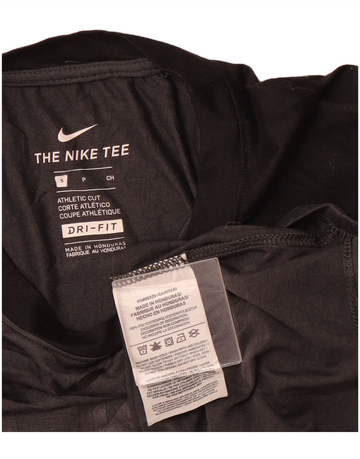 NIKE ženska majica kratkih rukava atletskog kroja UK 8 Small Grey Sports