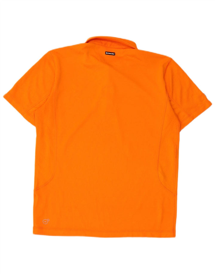 Puma muška polo majica Medium Orange poliester