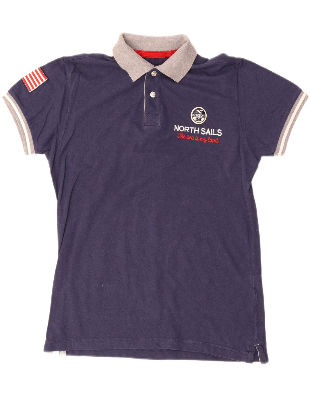 NORTH SAILS Muška polo majica s grafikama Mala tamnoplava boja