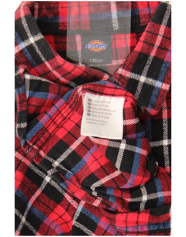 DICKIES Muška flanelska košulja srednje crvene karirane boje