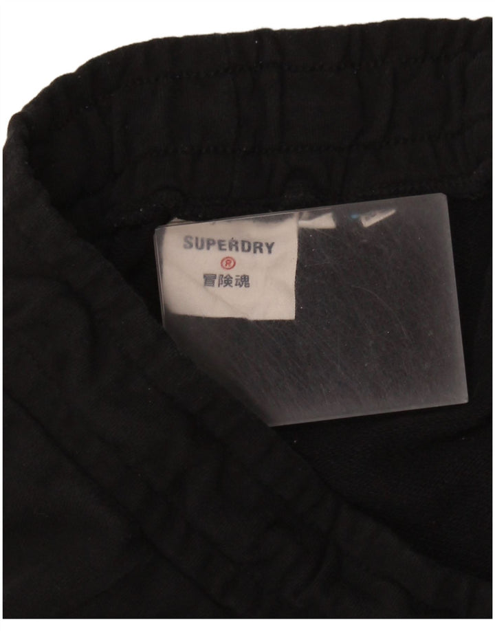 Superdry ženske trenirke hlače UK 10 male crne