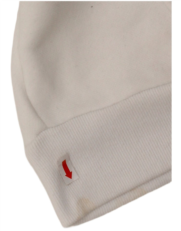 HOLLISTER Muška majica s kapuljačom Veliki bijeli pamuk