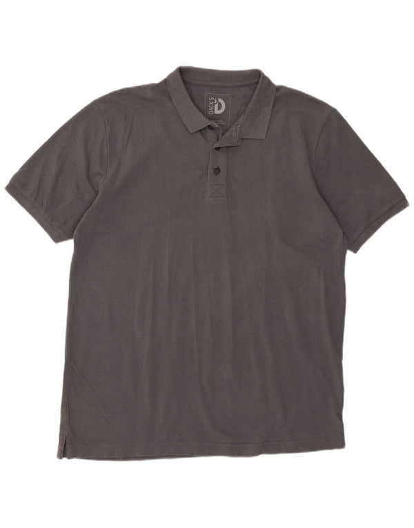 Dack's muška polo majica Large Grey Pamuk