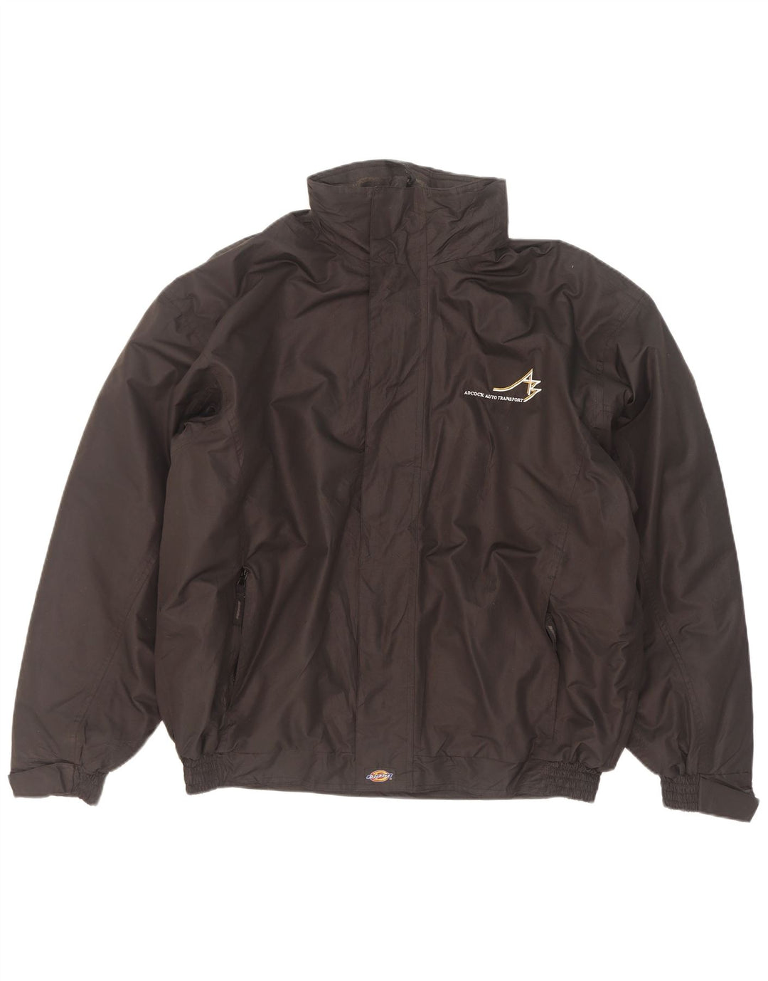 Dickies muška bomber jakna s kapuljačom s grafičkim motivima UK 40 veliki crni najlon