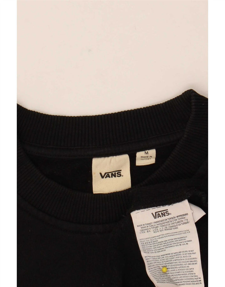 Vans Ženska skraćena majica s grafičkim motivima UK 14 srednje crna geometrijska