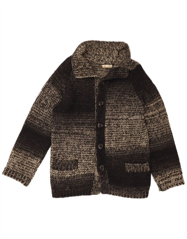 Vintage muška srednja crna flekasta vuna