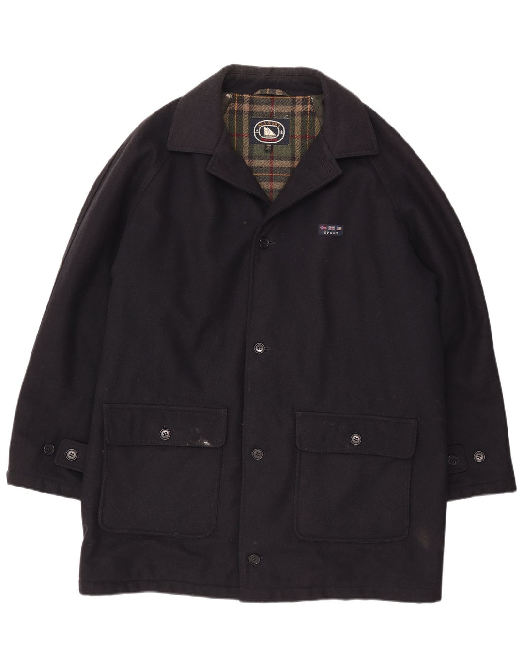 Sea & Sky muški kaput UK 42 XL crni