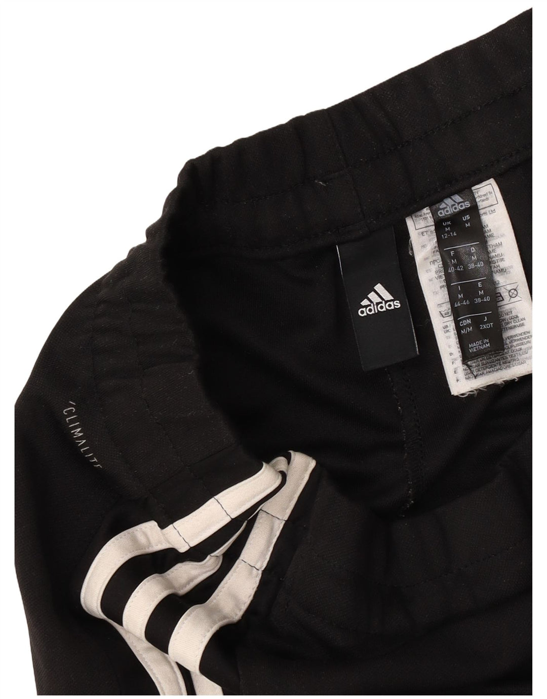 Adidas ženske hlače za trenirku Climalite UK 12/14 Srednje crni poliester