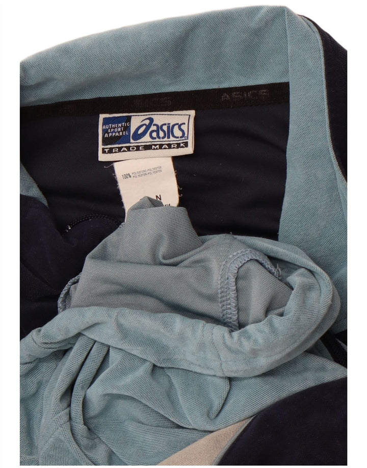 ASICS muška trenirka gornja jakna velika plava sportska poliesterska boja