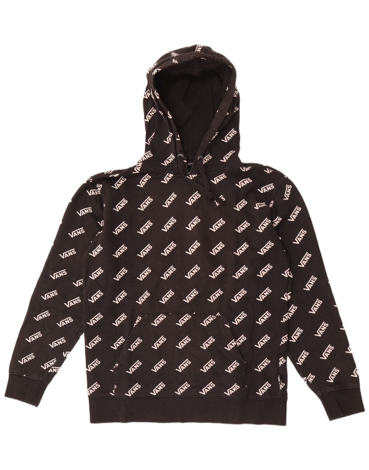 Vans muška majica s kapuljačom srednje veličine, crni pamuk
