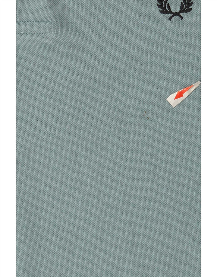Fred Perry muška polo majica srednje plave pruge, pamuk