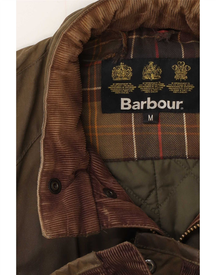 Barbour muška jakna od voštanog pamuka UK 38 srednje kaki boje