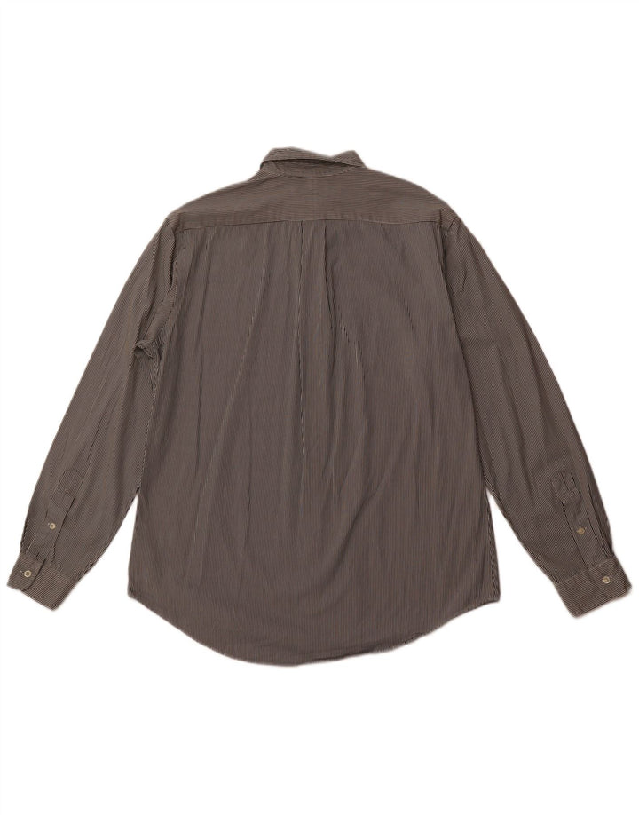 POLO RALPH LAUREN Muška majica prilagođenog kroja, velika pamučna crna na pruge