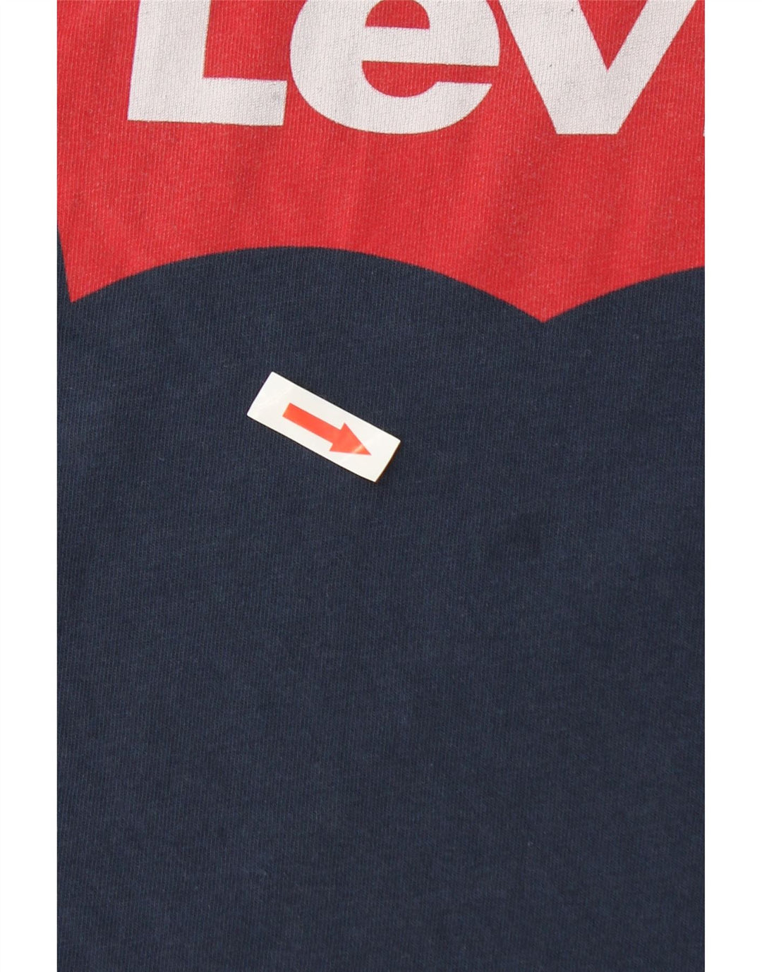 Levi's muška majica kratkih rukava s grafičkim motivima, mala tamnoplava pamuk