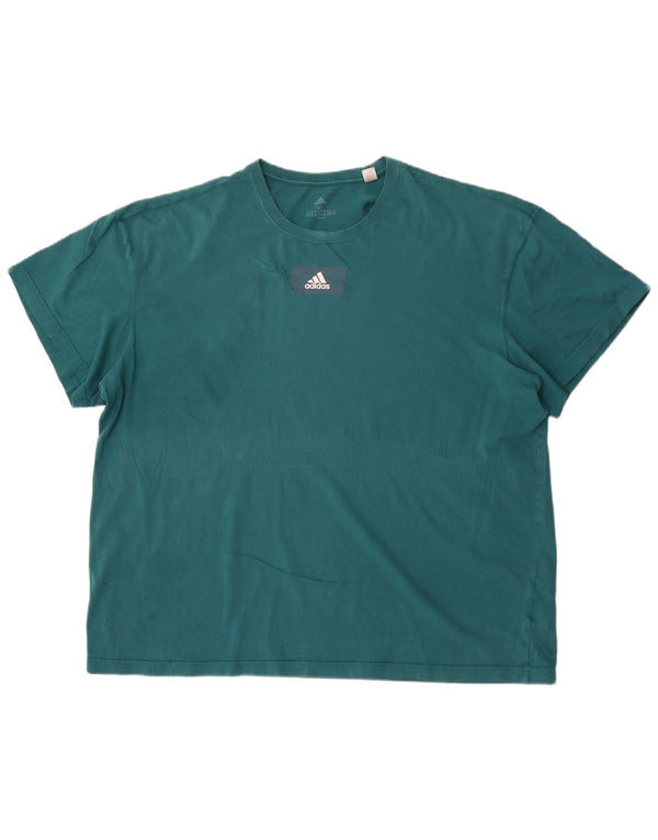 Adidas muška majica XL zeleni pamuk