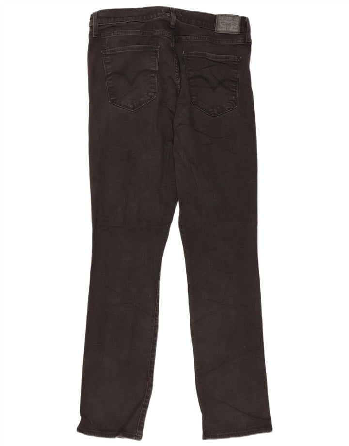 Levi's ženske 724 traperice visokog rasta W32 L32 crne