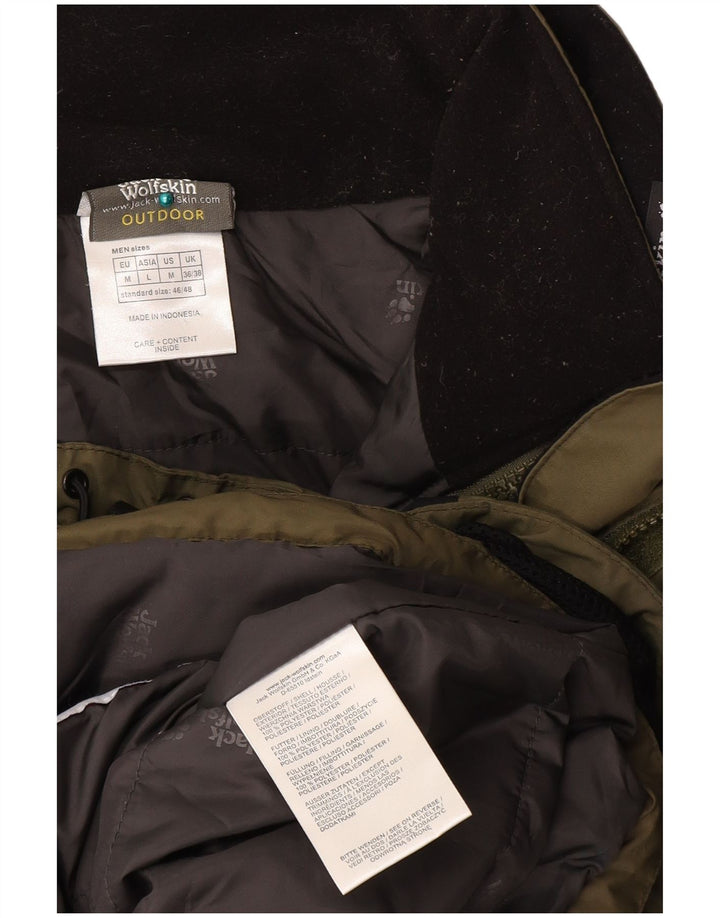 JACK WOLFSKIN muška vjetrovka jakna UK 36/38 srednje kaki boje