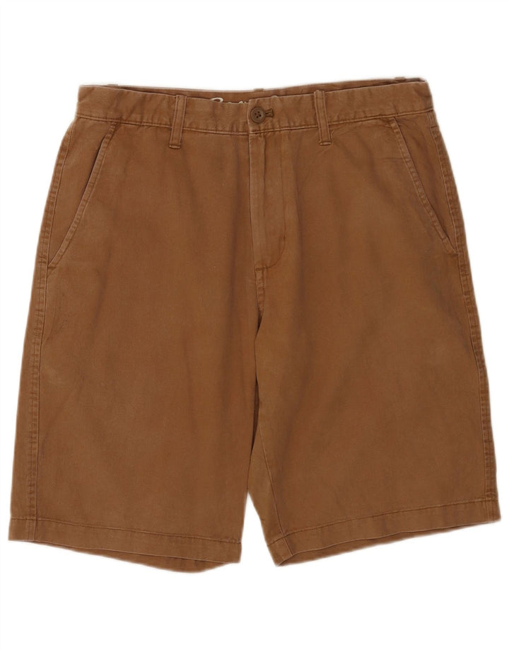Eddie Bauer Muške chino kratke hlače W33 Srednje smeđi pamuk