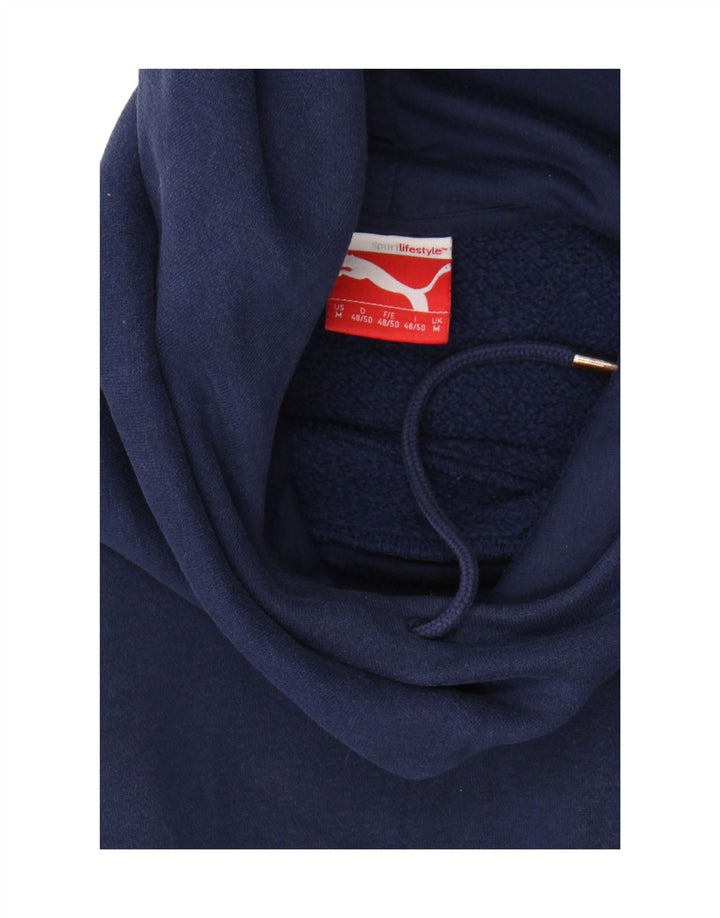 Puma muška majica s kapuljačom Srednje plava