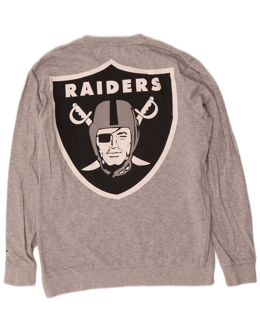 Only & Sons muška majica Raiders Graphic sweatshirt džemper srednje sive boje
