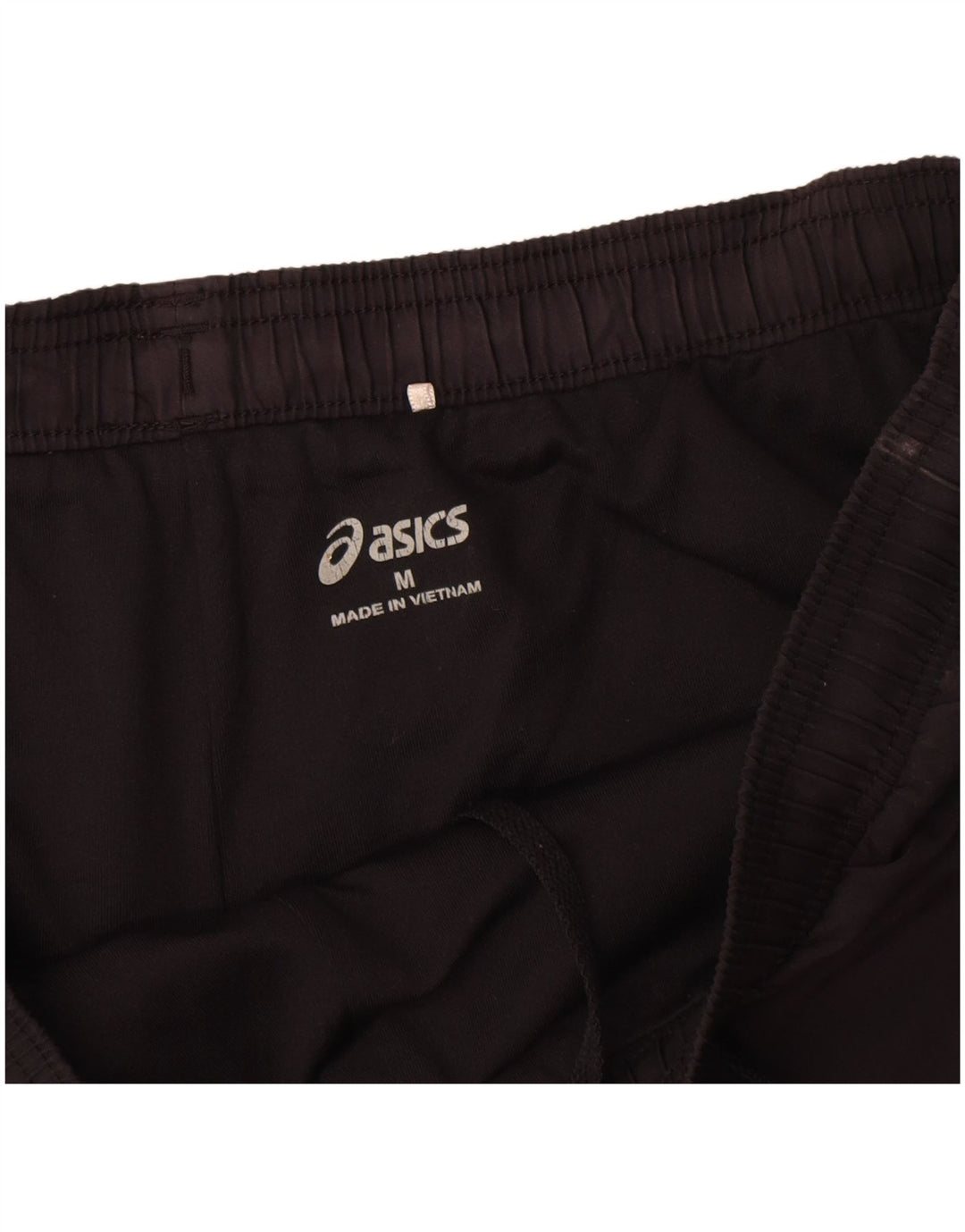 Asics muške sportske kratke hlače srednje crne boje od poliestera