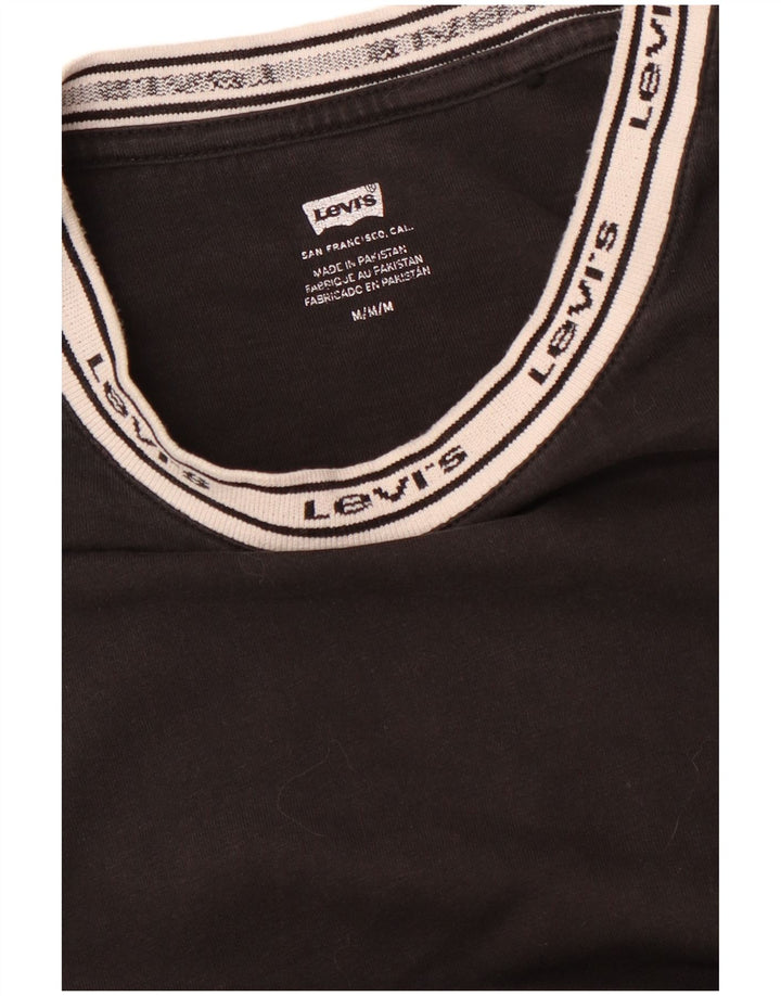 LEVI'S Ženska majica kratkih rukava s grafičkim motivima UK 14 srednje crna