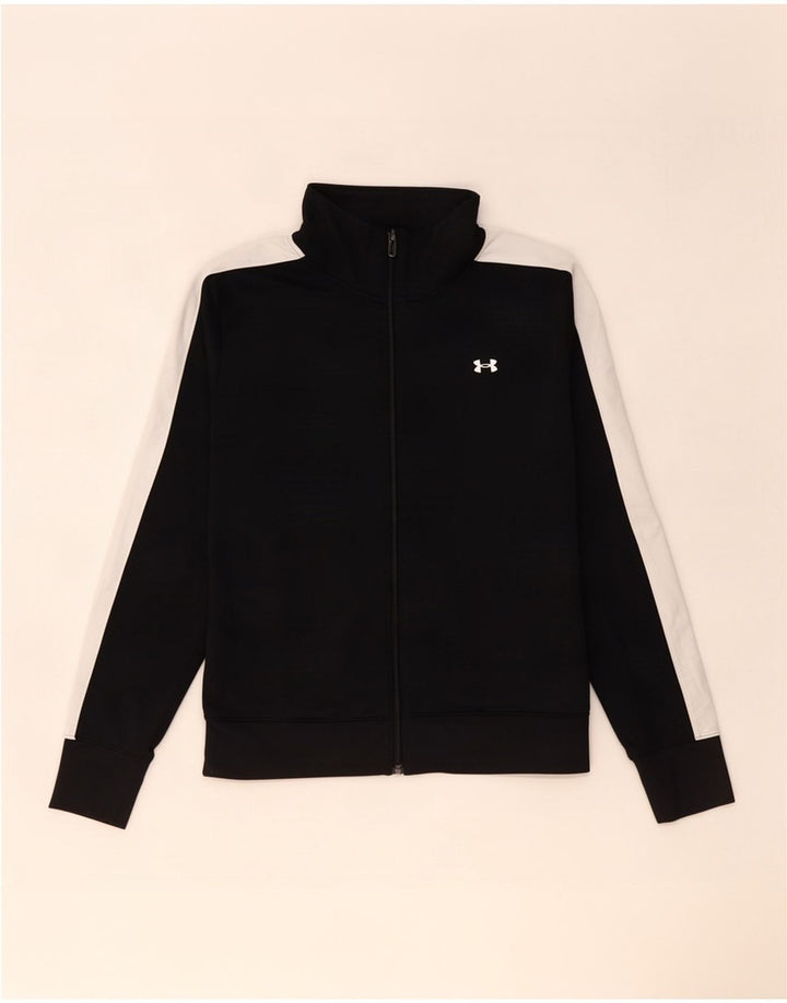 Under Armour muška trenirka gornja jakna XS crni poliester u boji