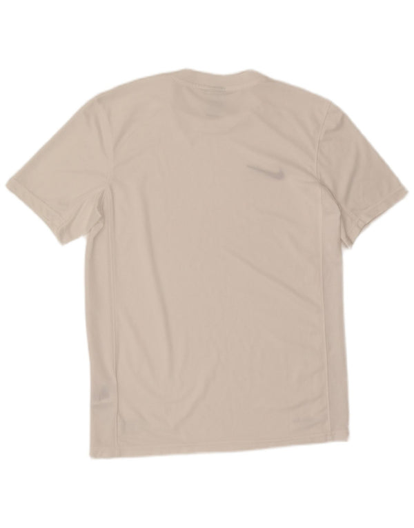 Nike Dri Fit majica kratkih rukava Srednji bijeli poliester