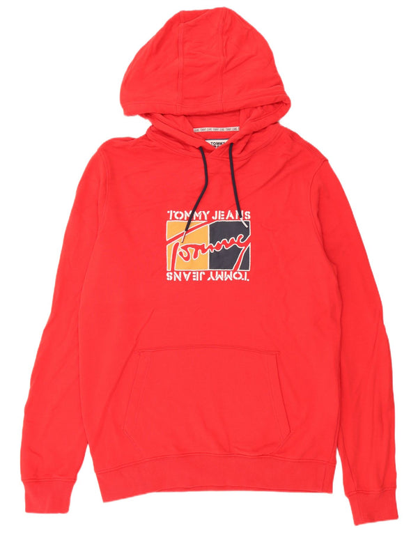 Tommy Hilfiger muška majica s kapuljačom XL, crveni pamuk