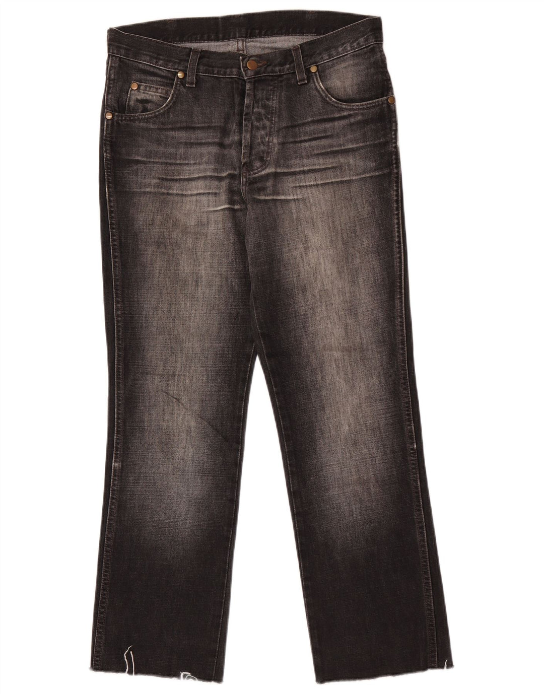 Wrangler muške ravne traperice Evolution W31 L28 crne