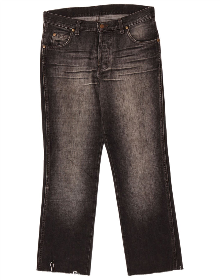 Wrangler muške ravne traperice Evolution W31 L28 crne