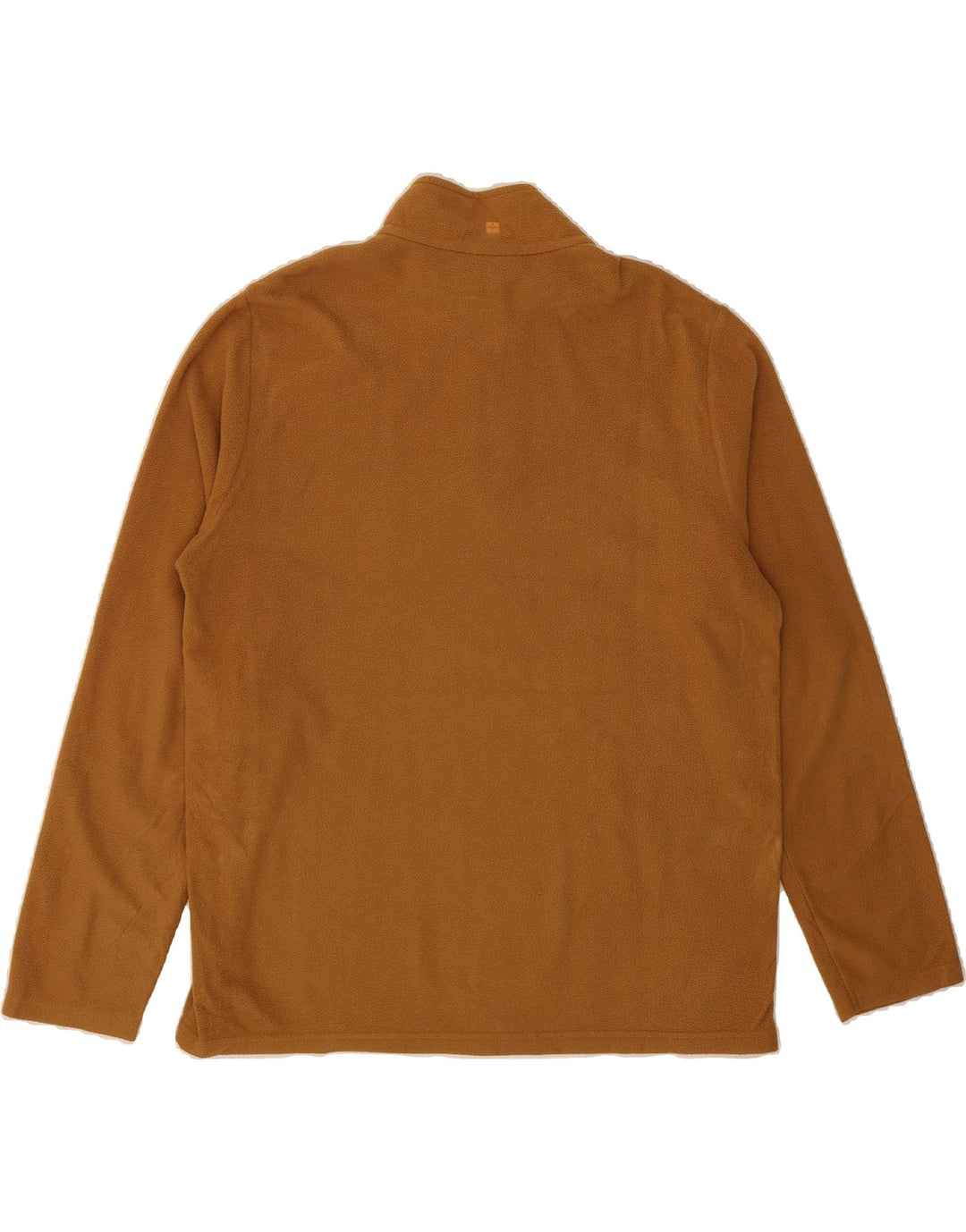MOUNTAIN WAREHOUSE Mens Zip Neck Fleece Jumper XL Brown Polyester Vintage Mountain Warehouse and Second-Hand Mountain Warehouse from Messina Hembry 