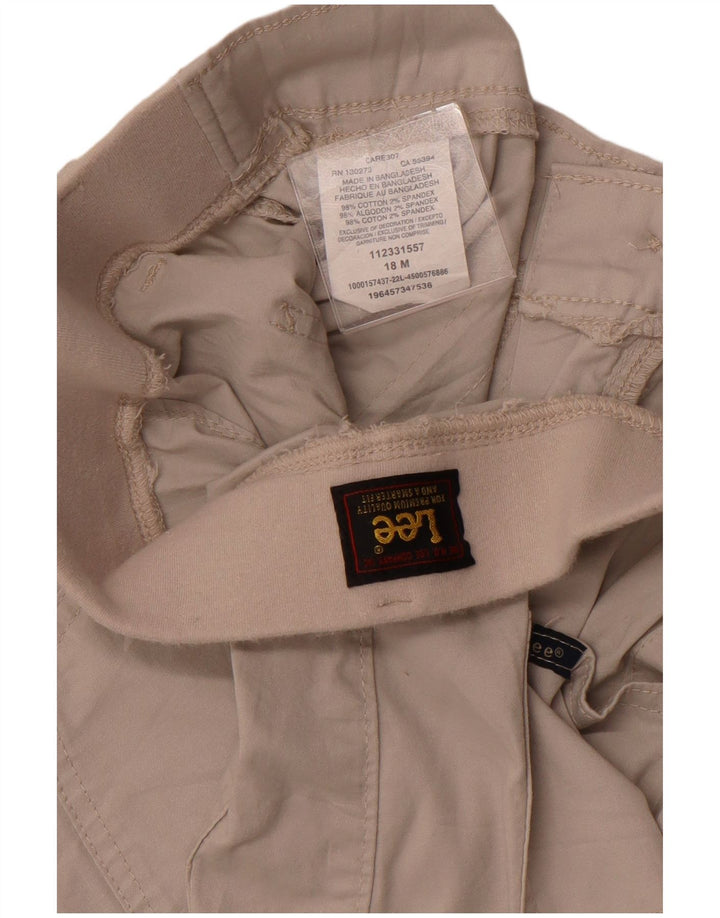 LEE Ženske ležerne kratke hlače US 18 2XL W38 Bež pamuk