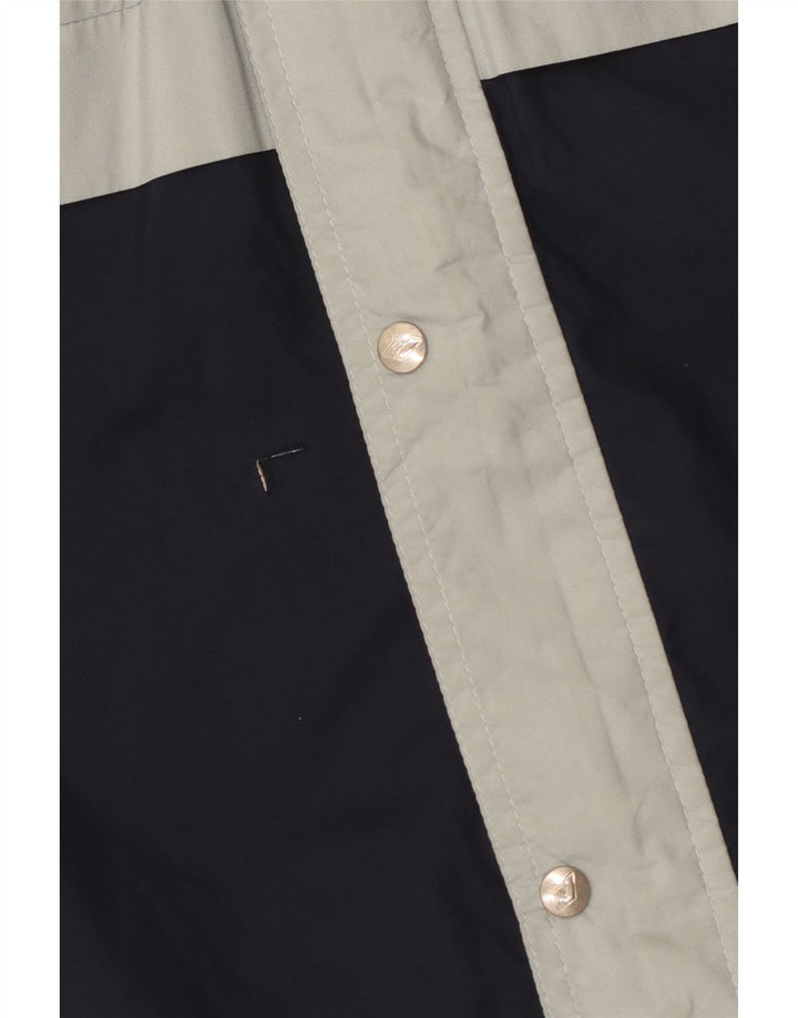 K-Way muška kišna jakna s kapuljačom UK 38 Srednje tamnoplava poliesterska boja