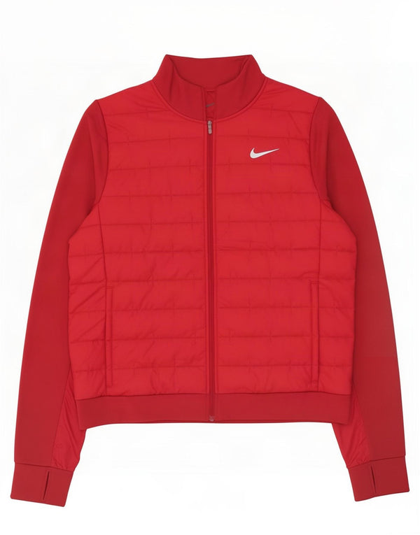 Nike ženska Therma-Fit podstavljena gornja jakna za trenirku UK 16 velika crvena