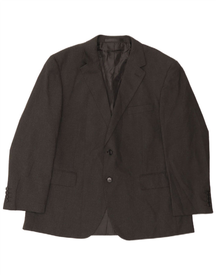 Marks & Spencer muška jakna sa 2 gumba UK 44 XL sivi poliester