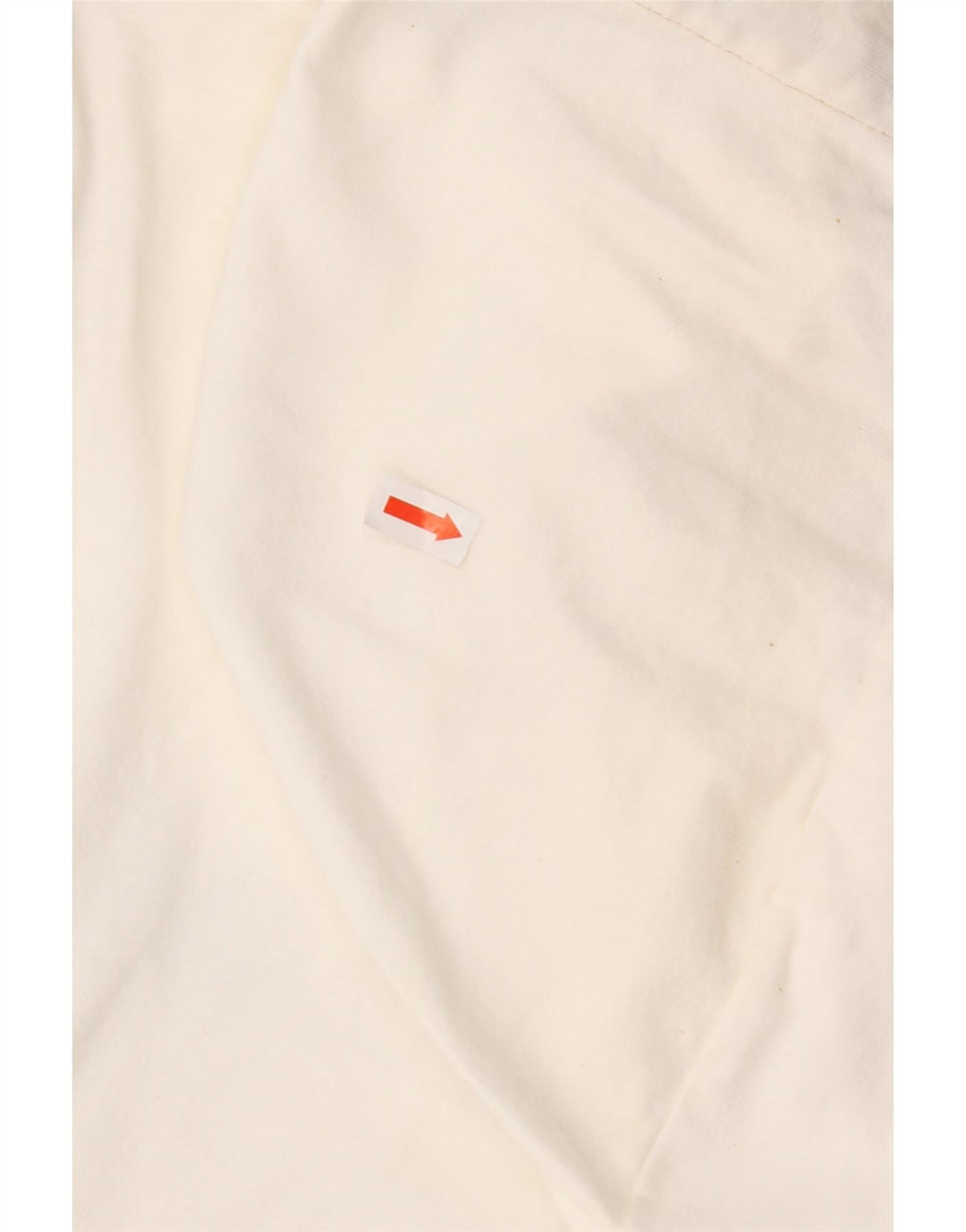 REPLAY Ženska majica s kapuljačom dugih rukava UK 14 Veliki bijeli pamuk