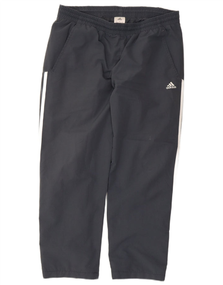 Adidas muške hlače za trenirku UK 42/44 veliki sivi poliester