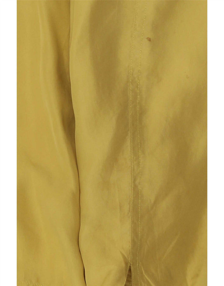 Vintage muška pomoćna jakna UK 44 2XL Žuta svila